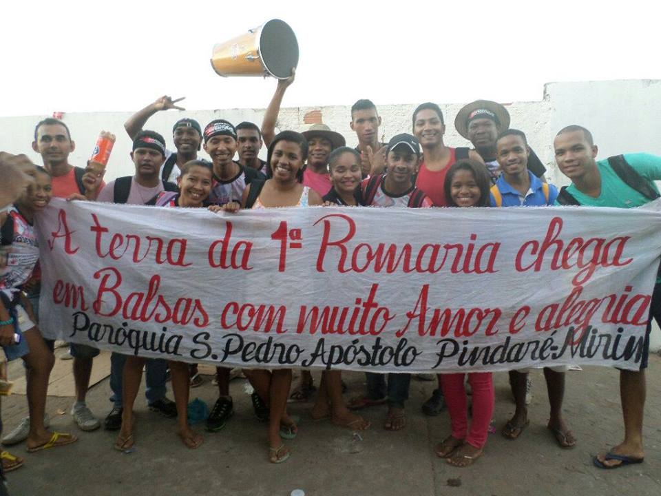 Jovens de Pindaré – Mirim participaram da 8ª Romaria da Juventude do Maranhão
