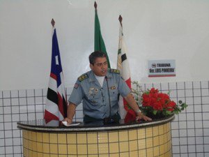 Comandante do 7º BPM, Marco Antonio Pimentel.Foto: William Junior/Portal Pindaré