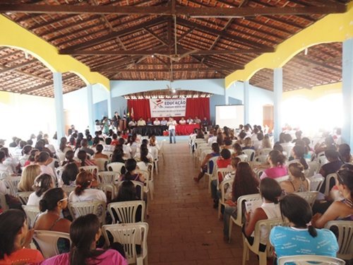 Centenas de pessoas participaram da Conferência Municipal de Educação de Pindaré - Mirim. Foto: William Junior/Portal Pindaré