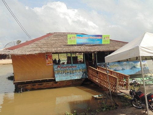 Secretaria de Meio Ambiente normaliza banheiros do Bar Flutuante