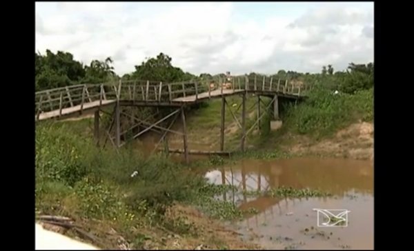 Caso da ponte mostrado no Portal Pindaré é noticiado para todo o Maranhão