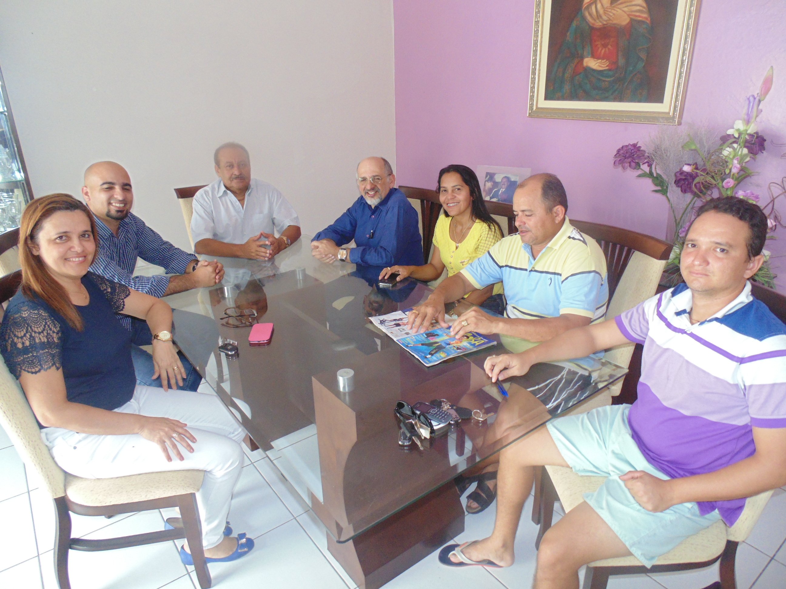 Membro da executiva do PSB no Maranhão vem a Pindaré e se reúne com políticos