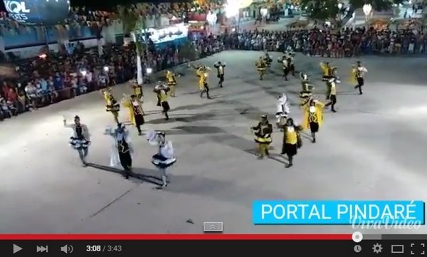Vídeo – Dança Portuguesa Brilho e Encanto de Portugal no arraial de Pindaré Mirim