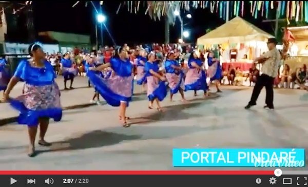 Vídeo – Apresentação da Dança do Carimbó da 3ª idade do CRAS de Pindaré Mirim