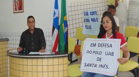 Representantes da Universidade Aberta do Brasil realizam Ato Público em Pindaré Mirim