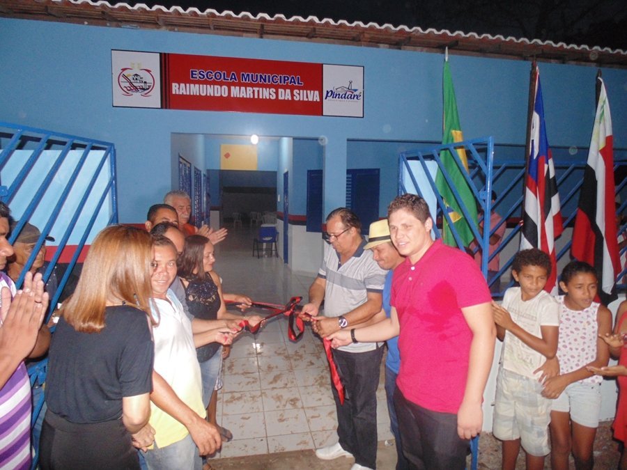 Prefeitura de Pindaré Mirim inaugura escola do Povoado Olho D’água Velho
