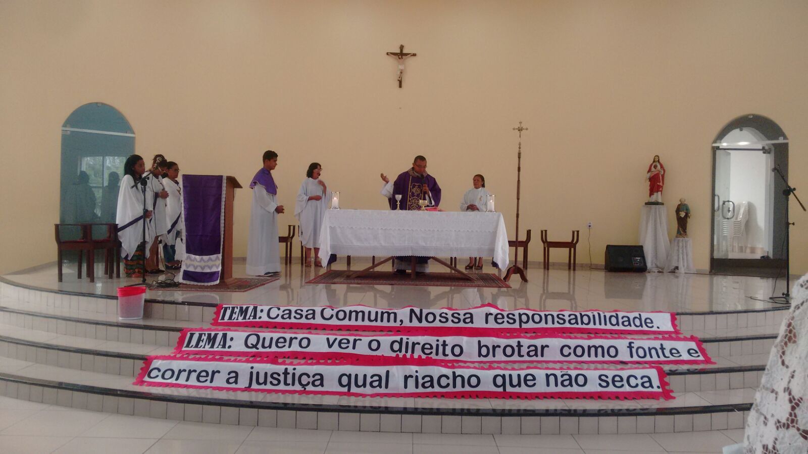 Pindaré – Paróquia São Pedro Apóstolo lança a Campanha da Fraternidade 2016
