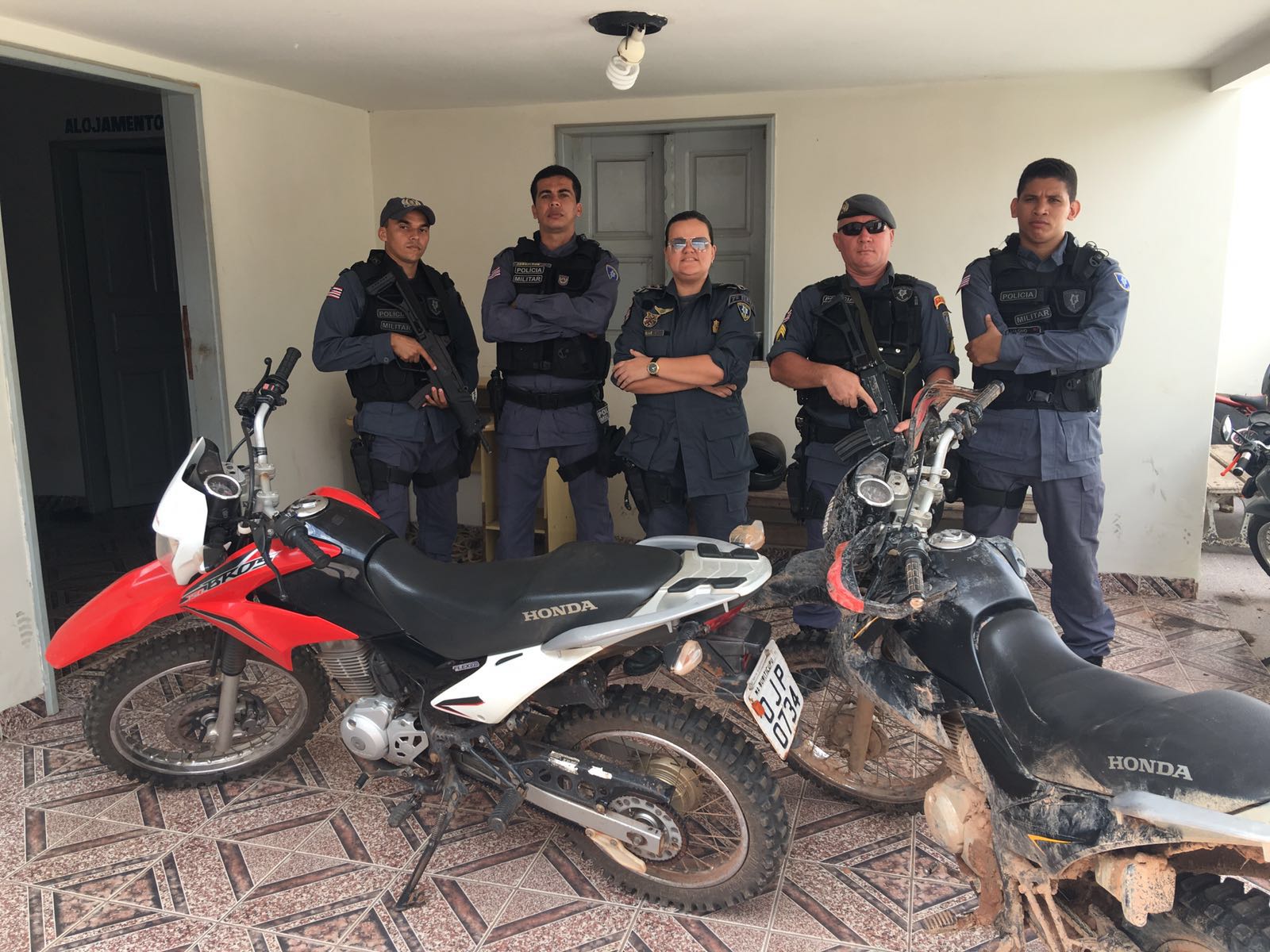 Polícia Militar de Bom Jardim recupera em uma semana quatro motos roubadas