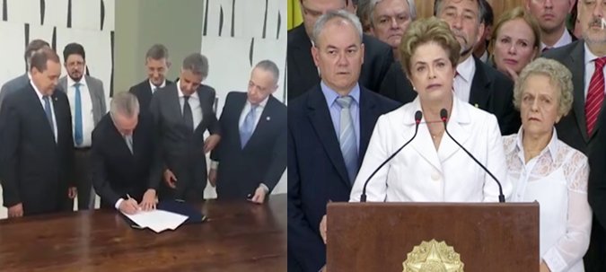 Impeachment: Dilma é afastada por até 180 dias e Michel Temer assume a presidência