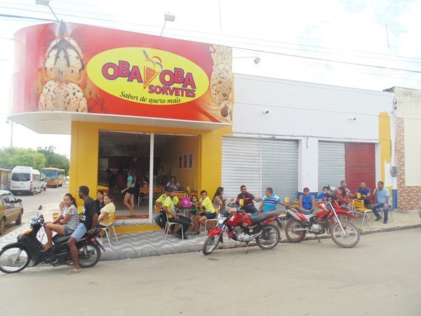 Já inaugurou a sorveteria ‘Oba Oba’ na Praça da Matriz, em Pindaré Mirim