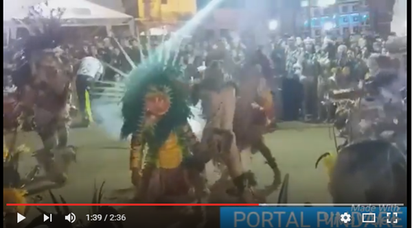 Vídeos mostram como foi a grande apresentação da Companhia Folclórica Pnuk Puraneté