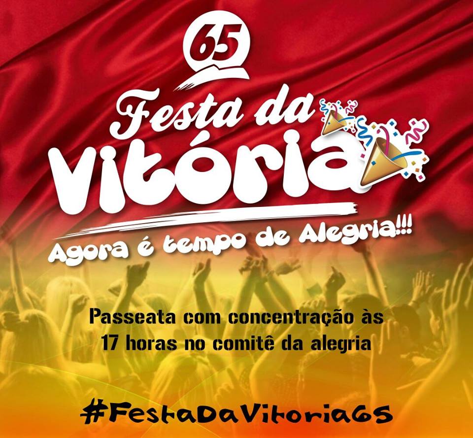 Hoje acontece a Festa da Vitória do prefeito eleito de Pindaré Mirim