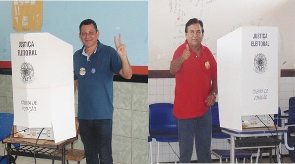Todos os candidatos a prefeito de Pindaré Mirim já votaram