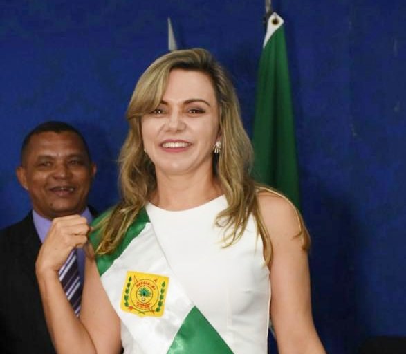 A posse da prefeita eleita Cláudia Silva em Monção