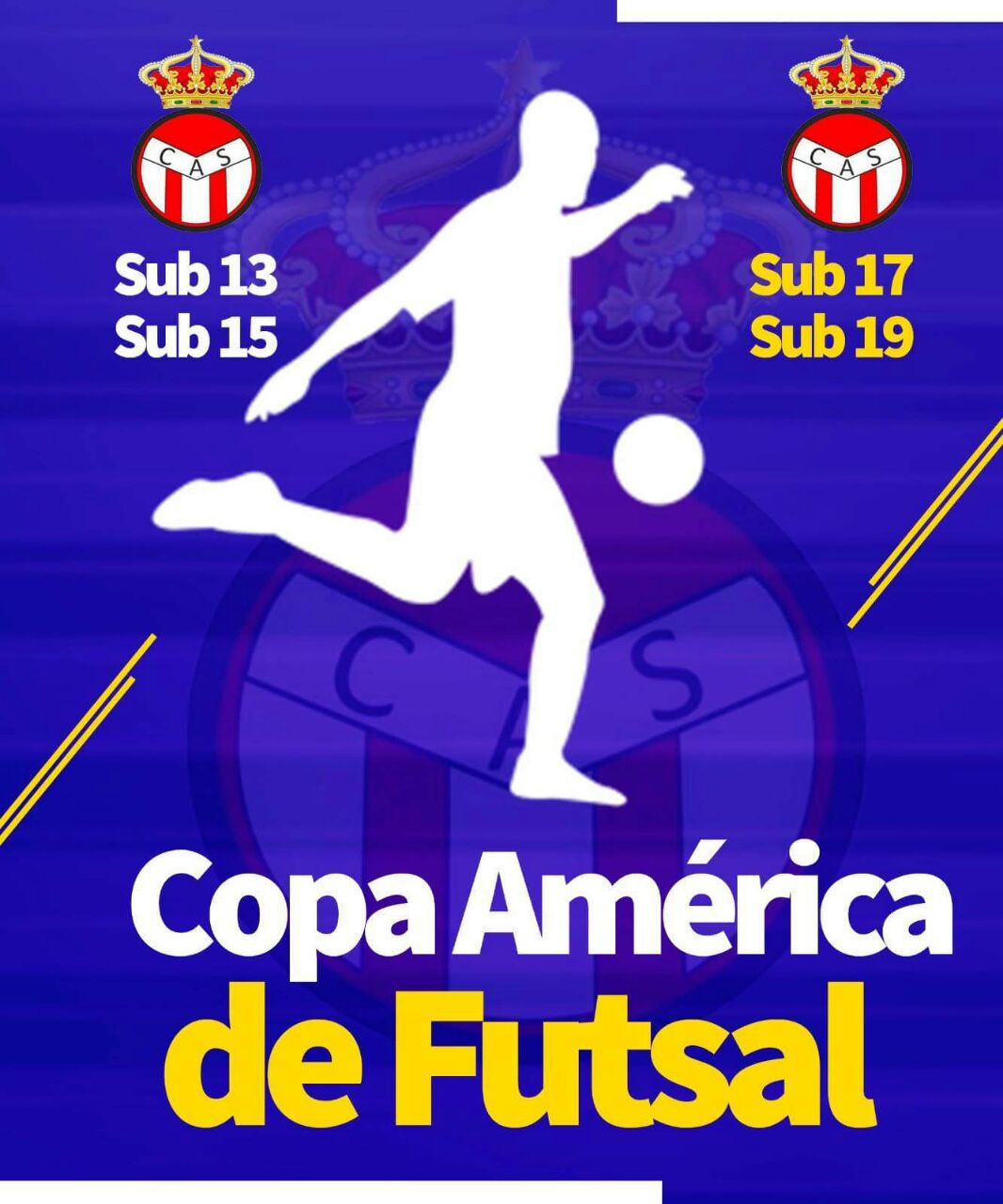 Vai começar a I Copa América de Futsal