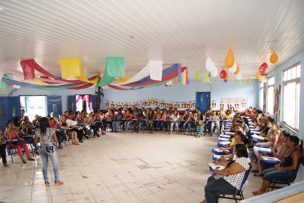 Formação para professores da educação infantil é promovida pela Secretaria de Educação de Pindaré Mirim