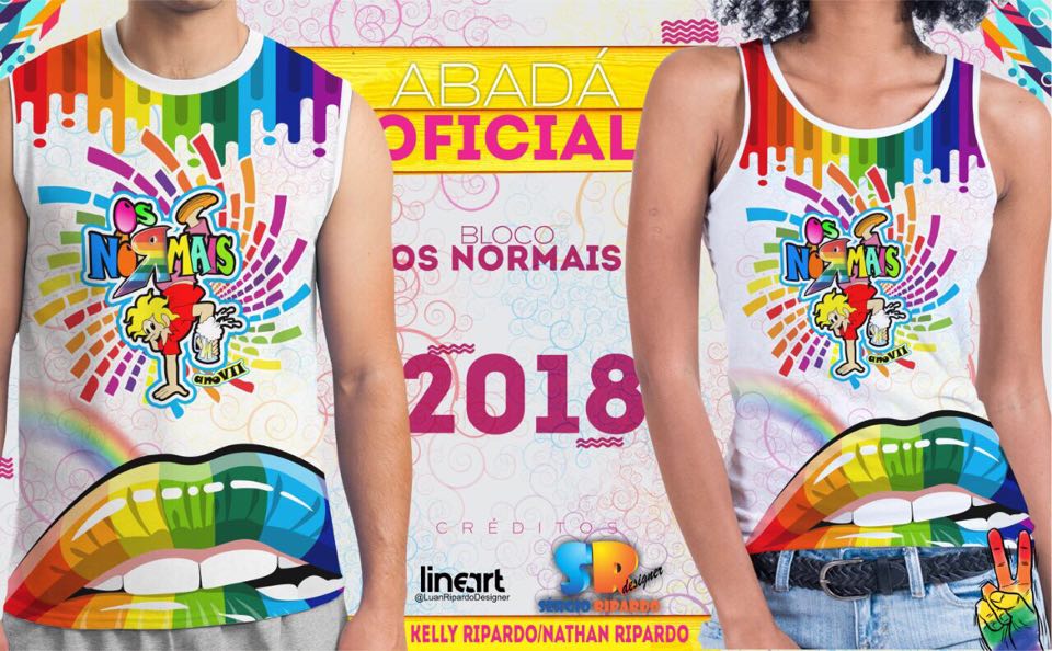 Lançado o abadá do Bloco Os Normais para o Carnaval 2018 em Pindaré Mirim