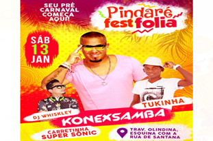 Neste sábado tem a 4ª edição do ‘Pindaré Fest Folia’ com várias atrações