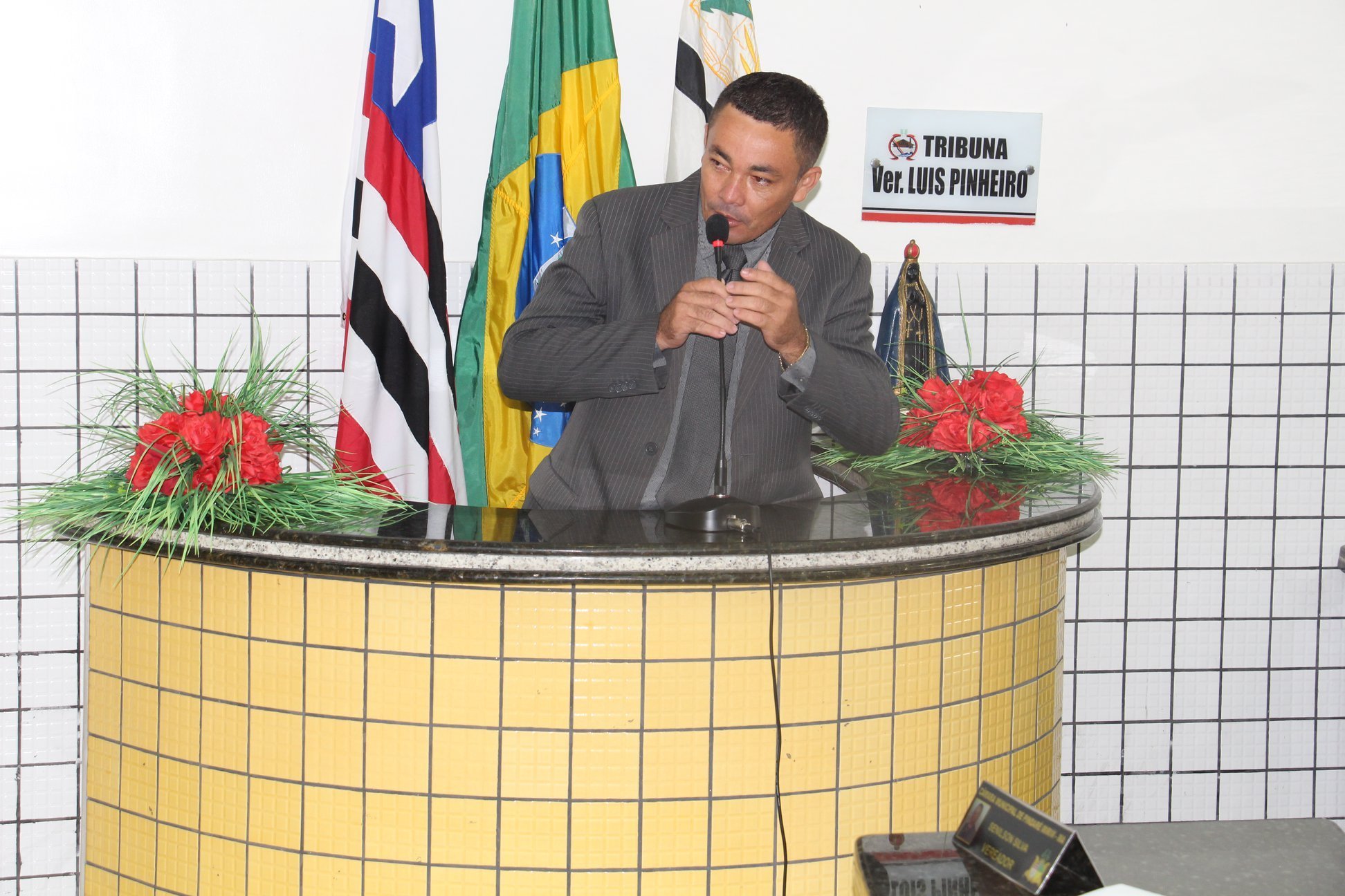 Vereador Luis de Areias é eleito presidente da Câmara de Vereadores de Pindaré Mirim
