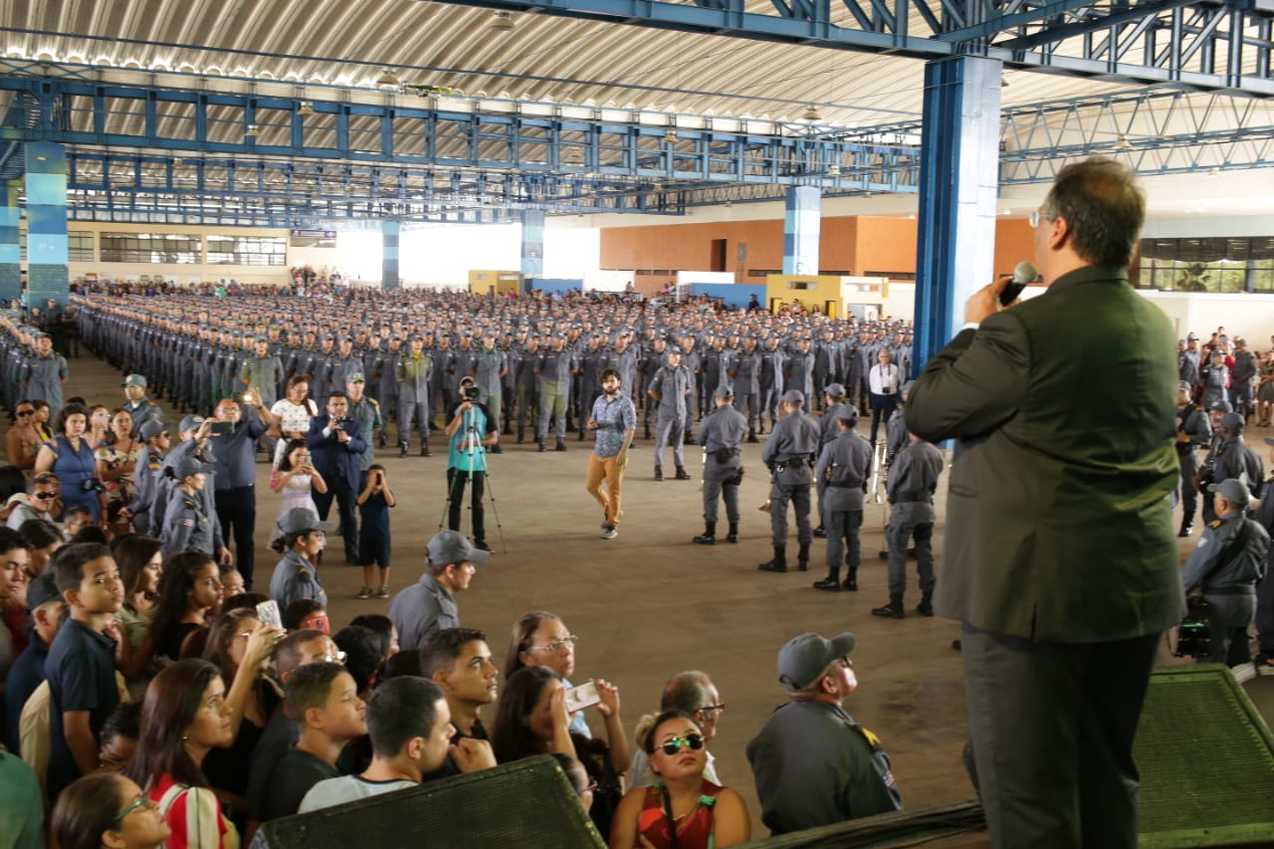 Governo forma 1.105 novos policiais militares para reforçar segurança no estado
