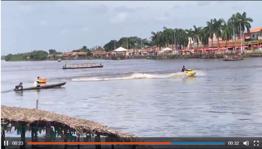 Vídeo: Acidente é registrado no Rio Pindaré
