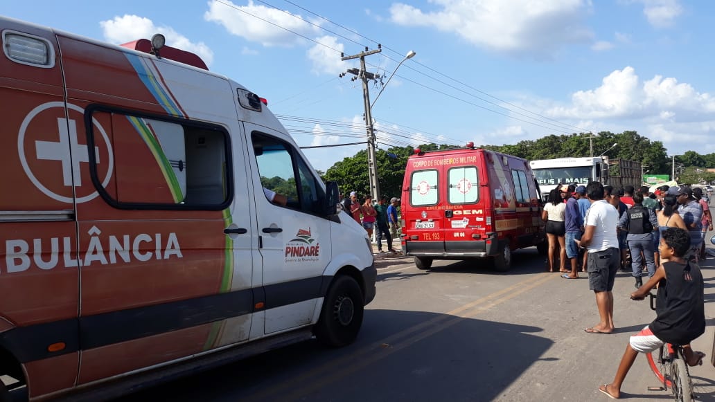 Registrado acidente envolvendo motociclista em Pindaré Mirim
