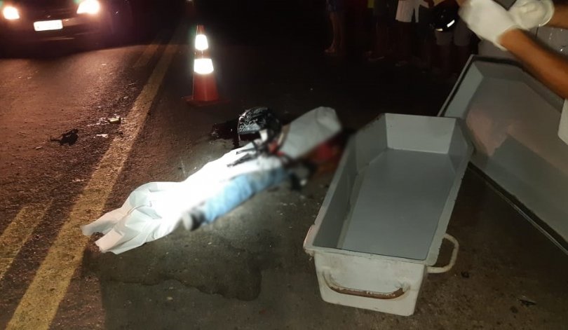 Motociclista morre após colidir na traseira de caminhão na BR-316 em Santa Inês