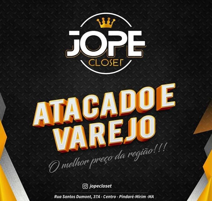 Confira as novidades da loja JOPE CLOSET, na Rua Santos Dumont, em Pindaré Mirim