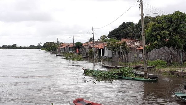 Ribeirinhos temem elevação do nível do Rio Pindaré