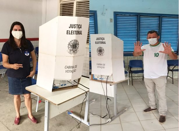 Candidatos a prefeito já votaram em Pindaré Mirim