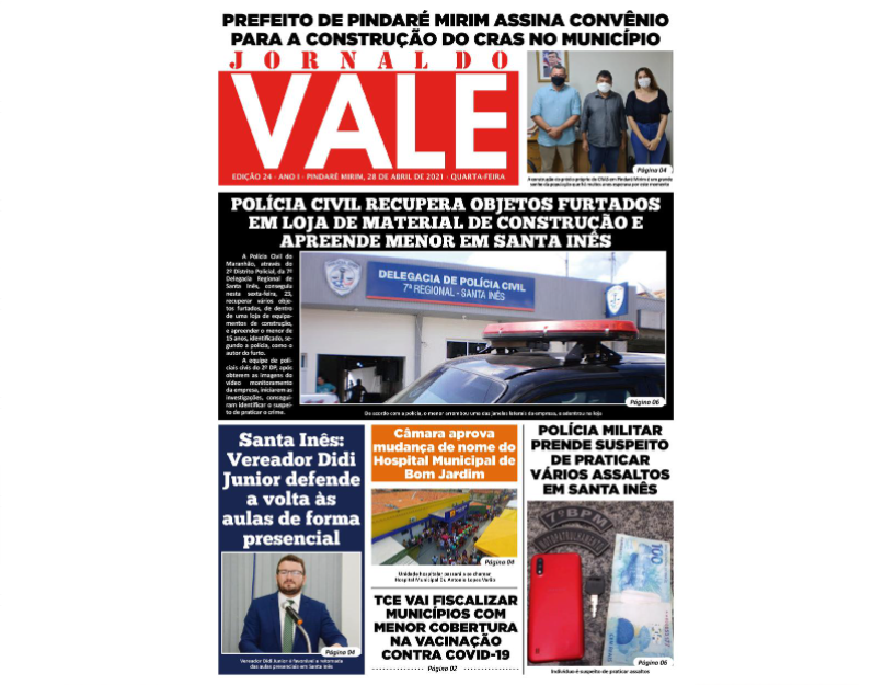 Leia o Jornal do Vale – edição 024