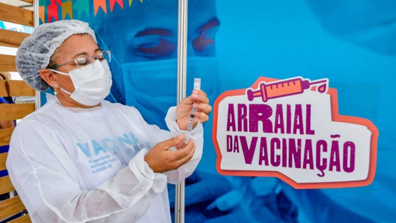 5 mil doses de vacinas devem ser aplicadas durante o ‘Arraial da Vacinação’ em Santa Inês